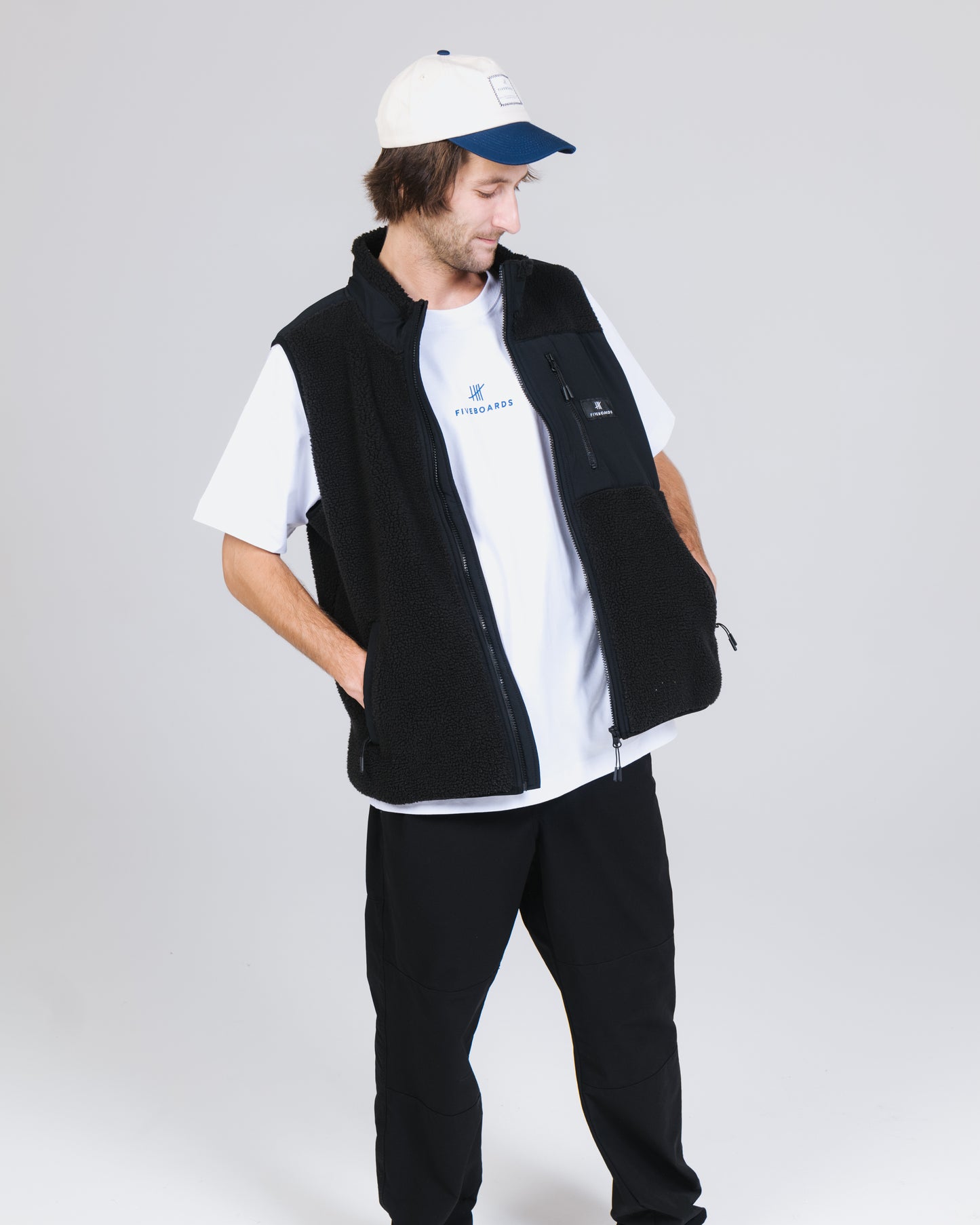 Fiveboards Sherpa Jacket - black