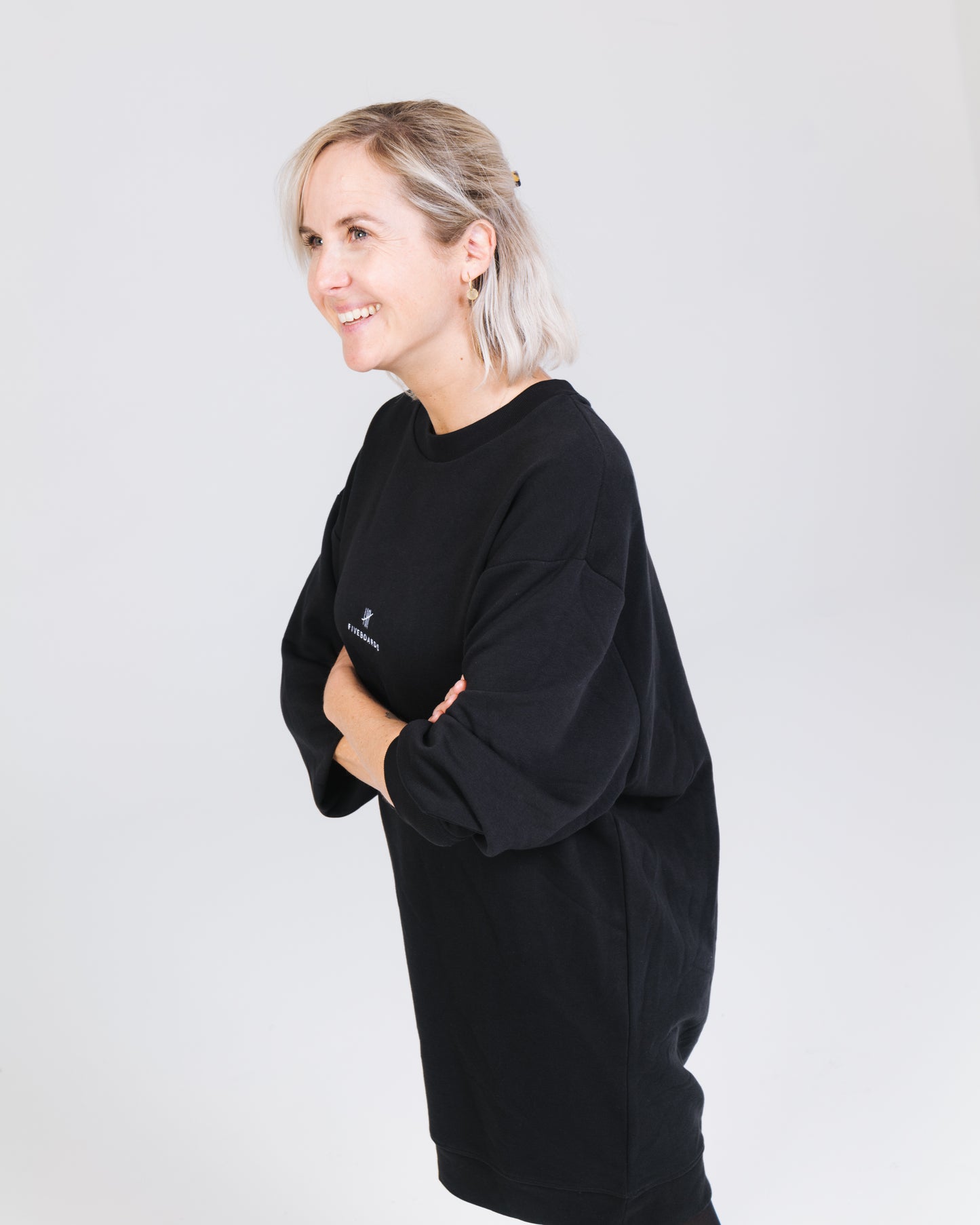 Fiveboards Basic Women Dress - black
