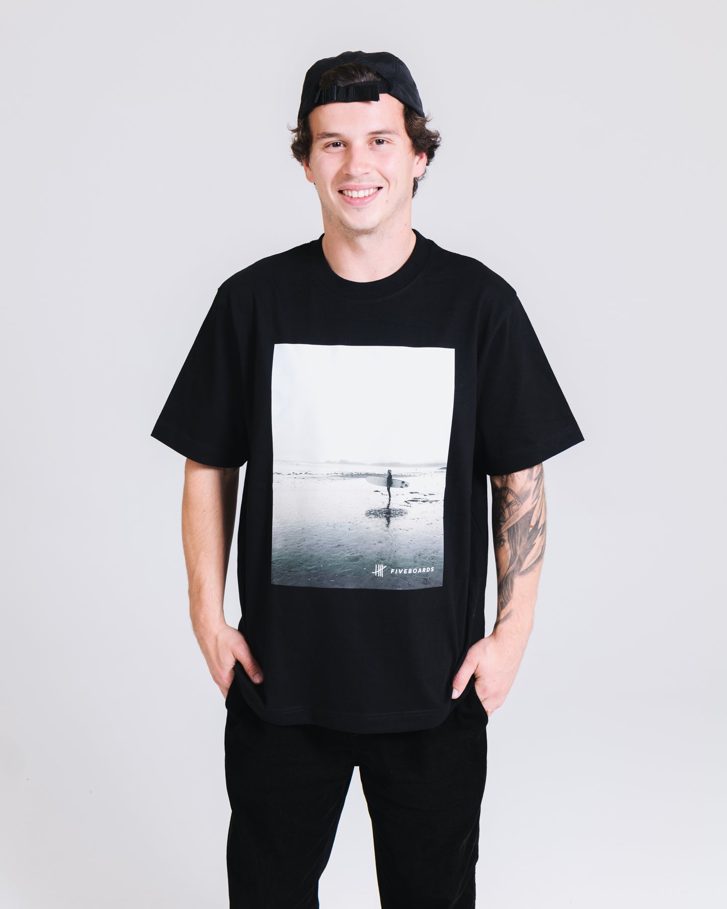 Fiveboards Canadanja Tee - black