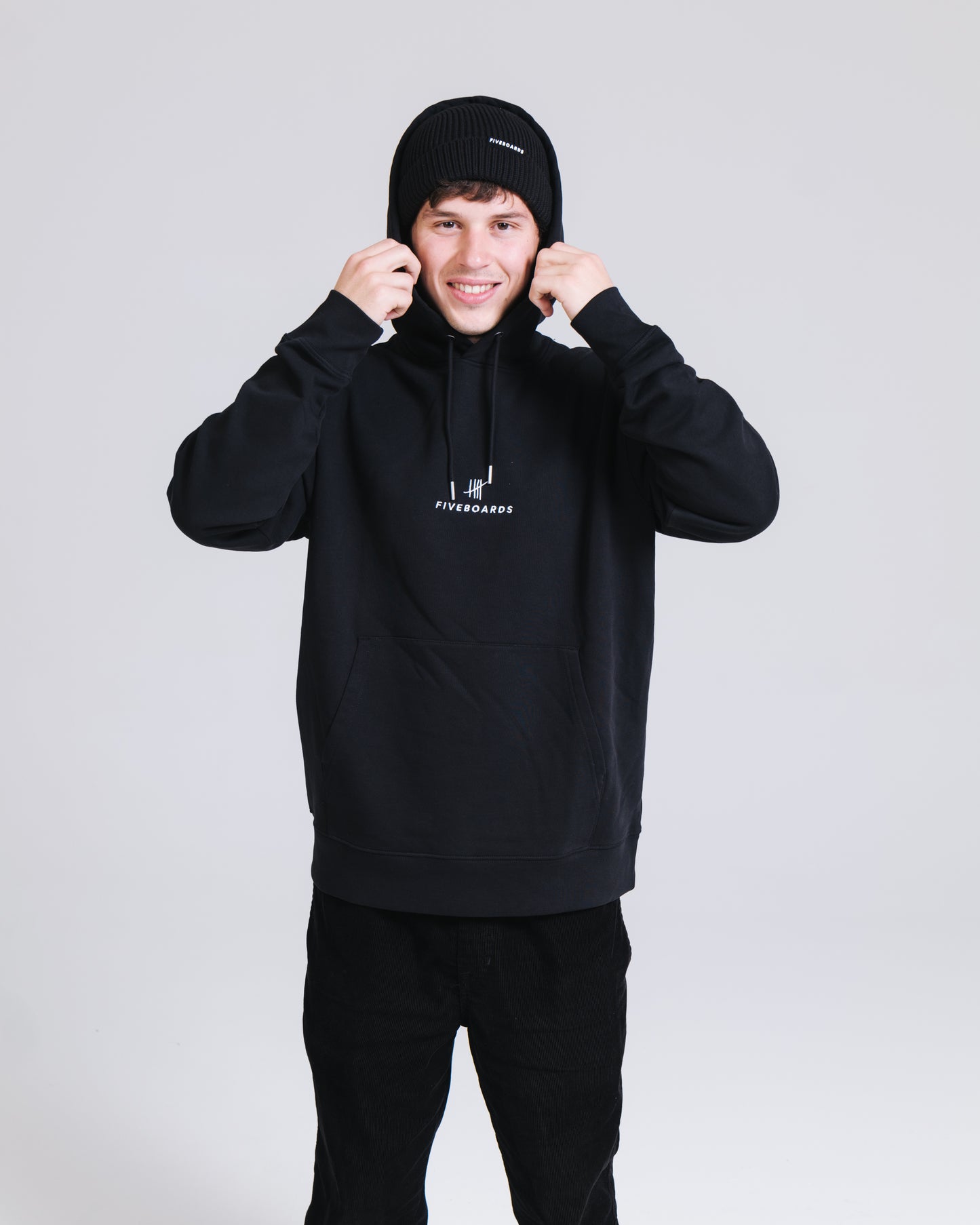 Fiveboards Ride & Shine Hoodie - black