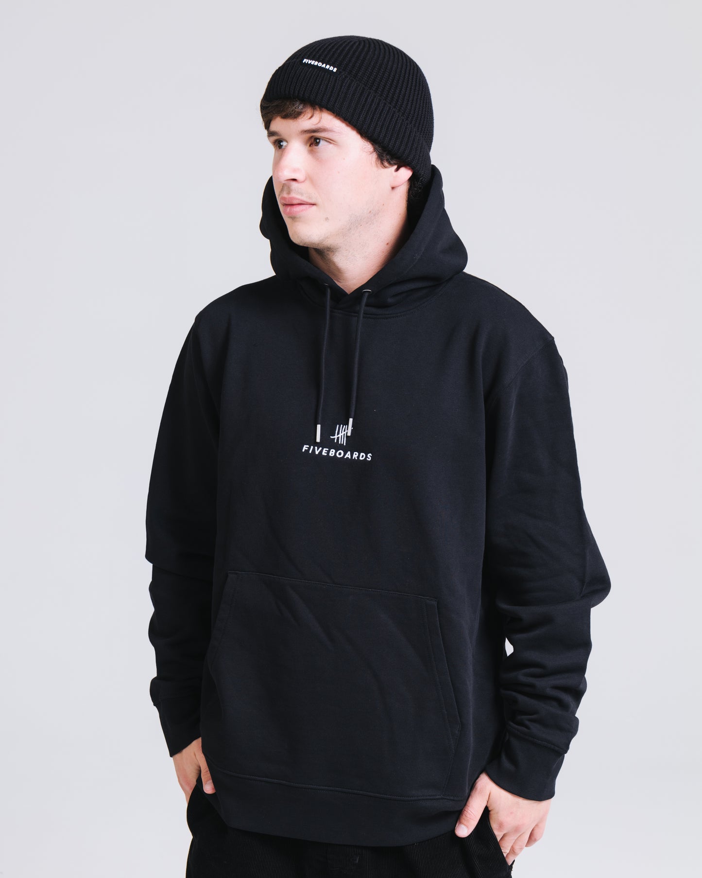 Fiveboards Ride & Shine Hoodie - black