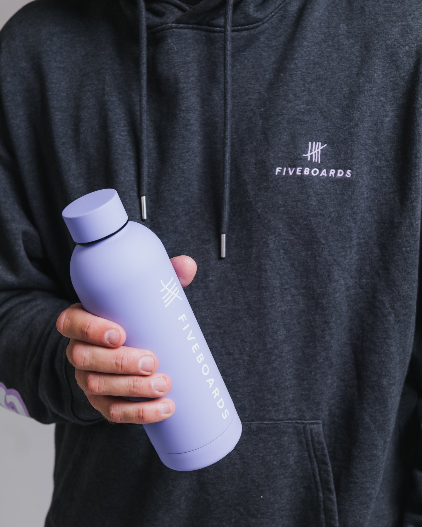 Fiveboards Recycled Steel Bottle 500ml