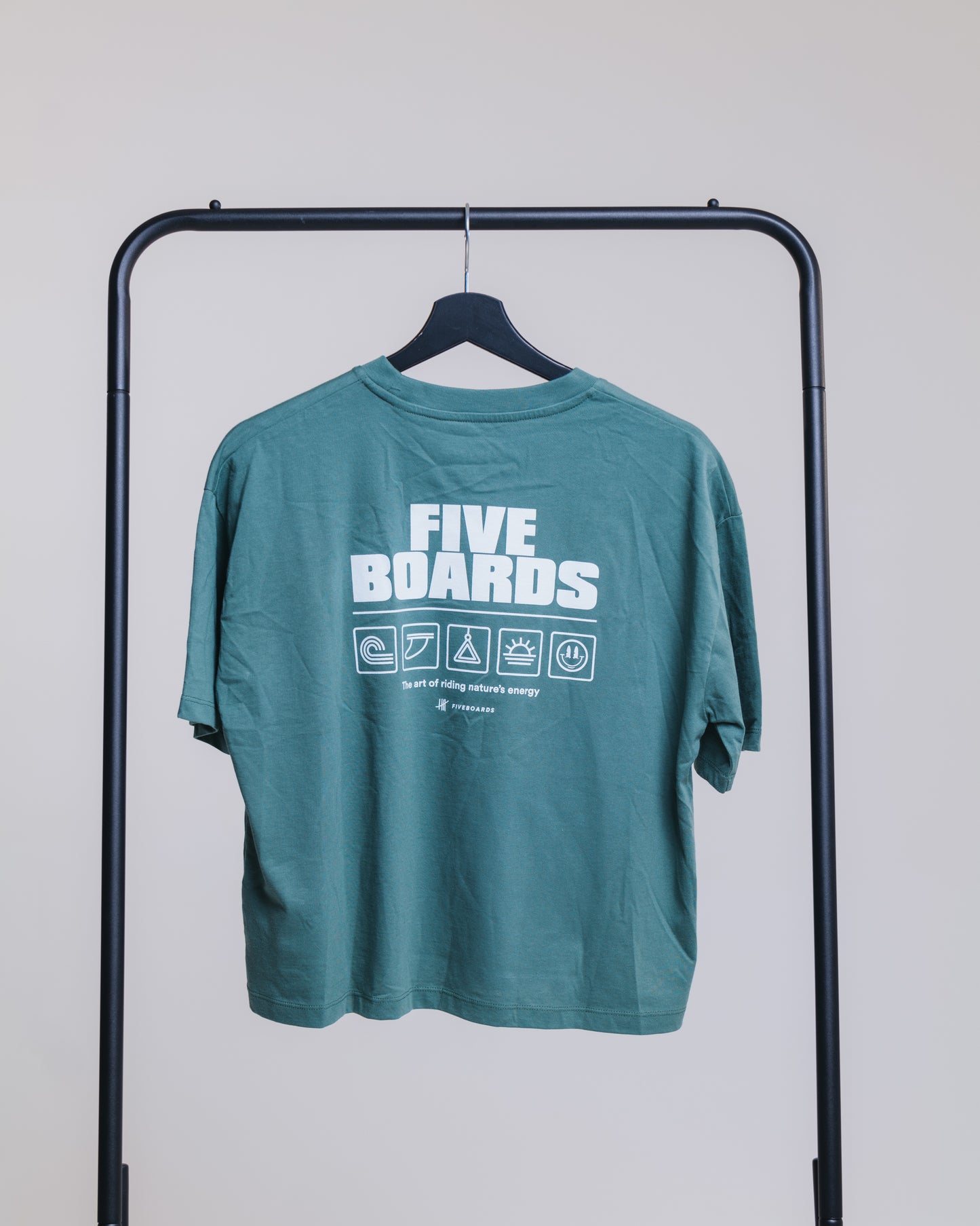 Fiveboards Women Tee Icons - green bay