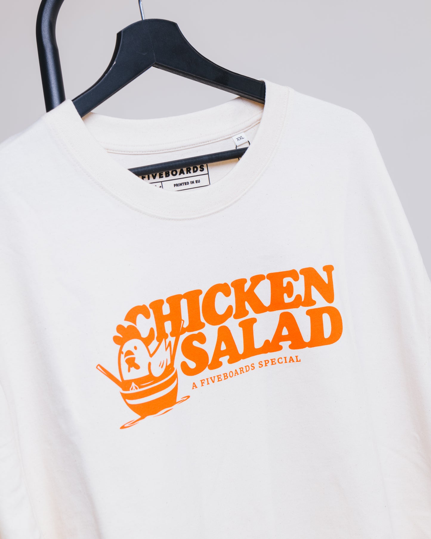 Fiveboards Chicken Salad Tee - natural raw