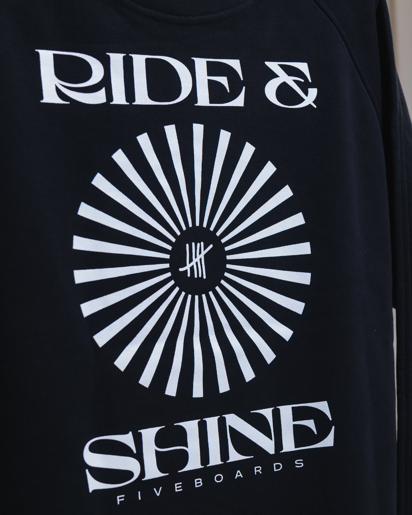 Fiveboards Ride & Shine Hoodie - black