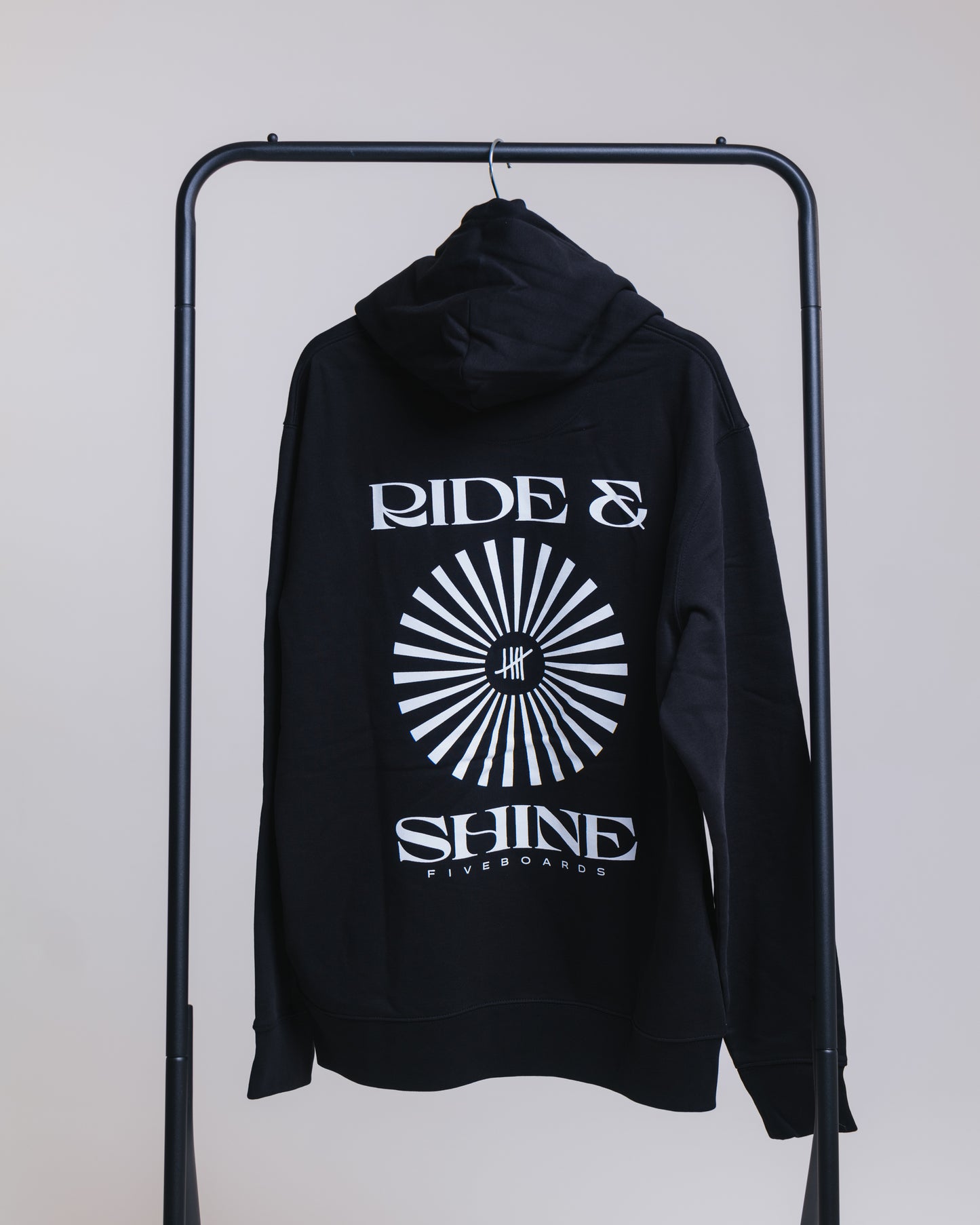 Fiveboards Ride & Shine Hoodie - black