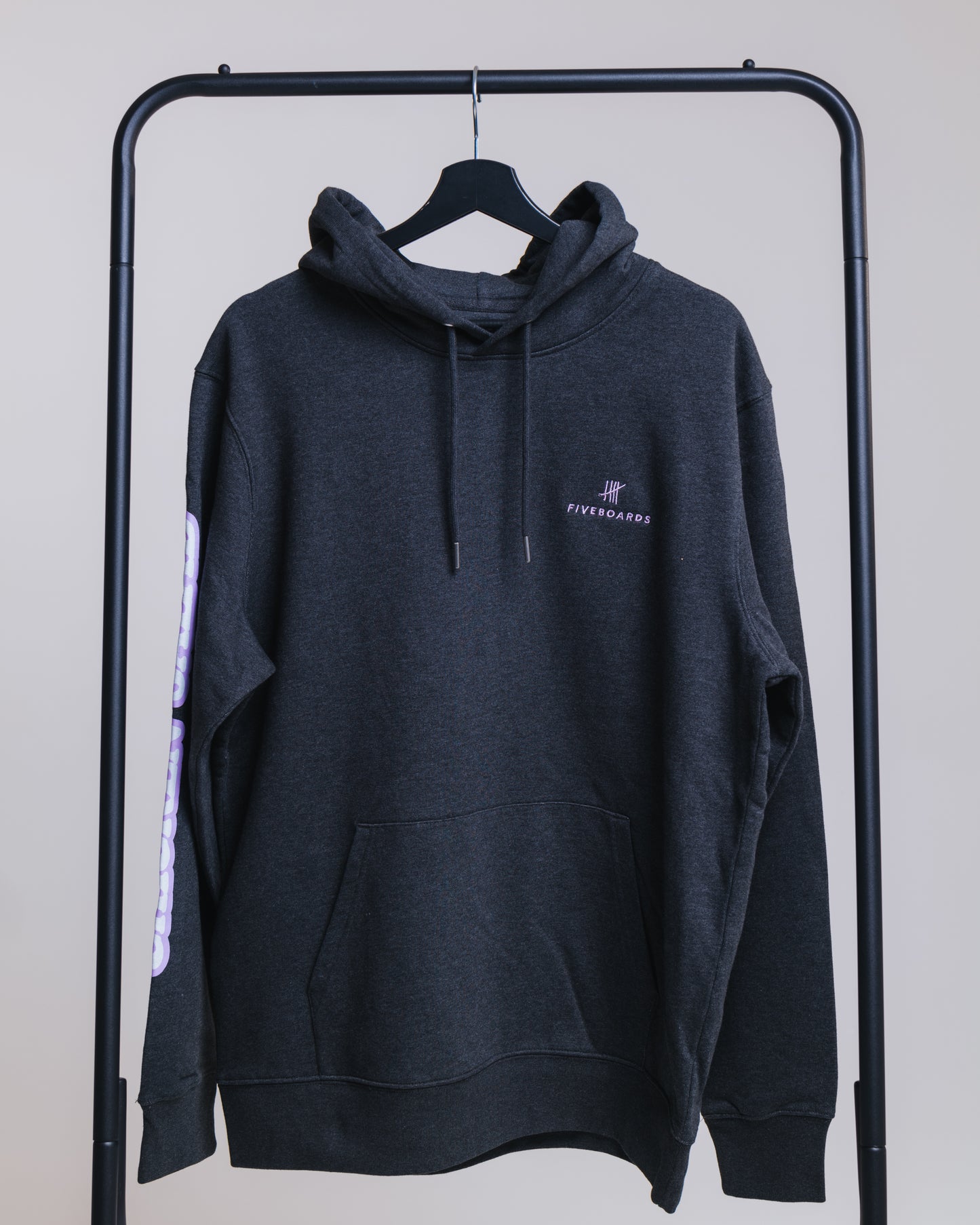 Fiveboards Chicken Salad Hoodie - dark heather