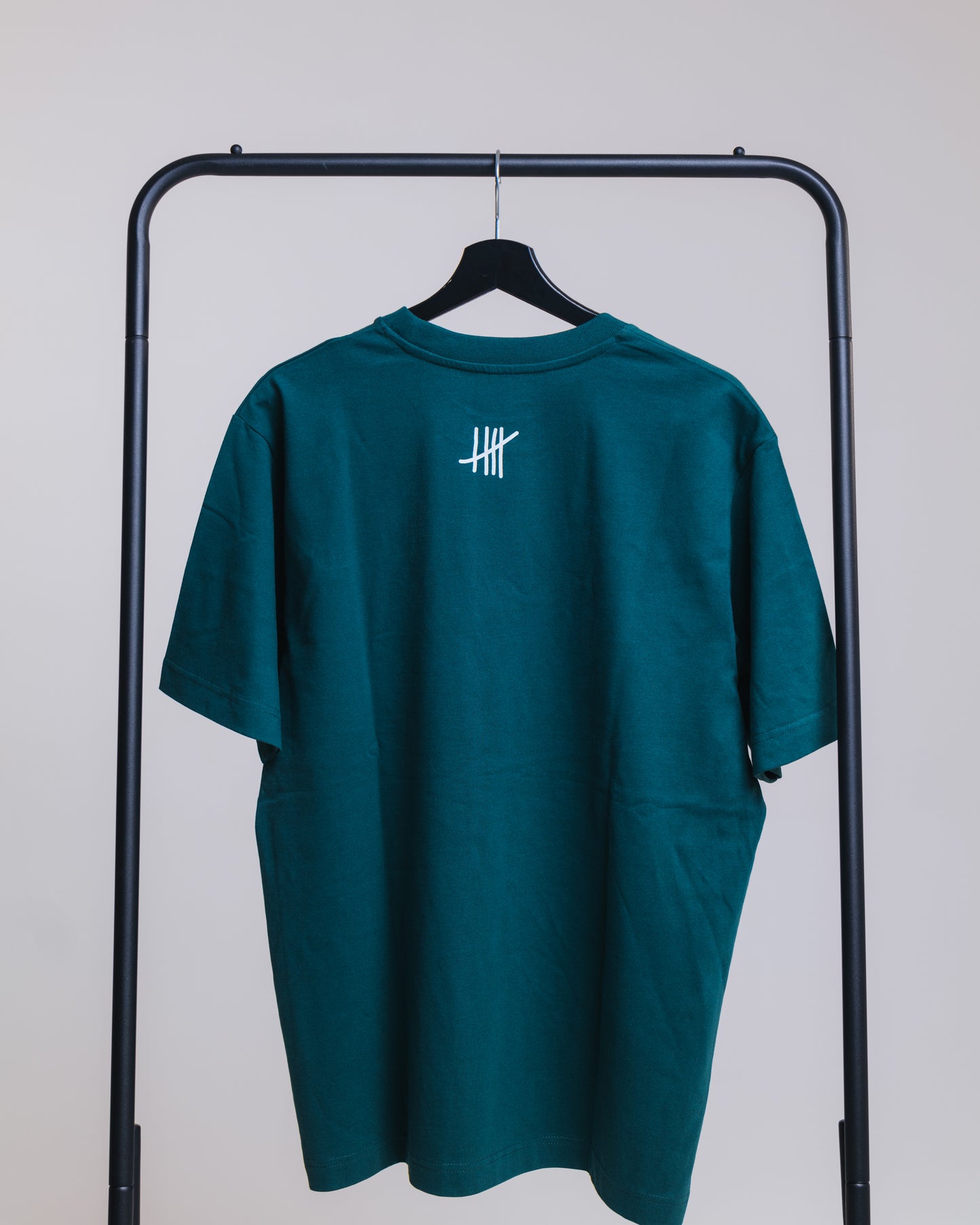 Men Shirt Comic Arme lang - glazed green
