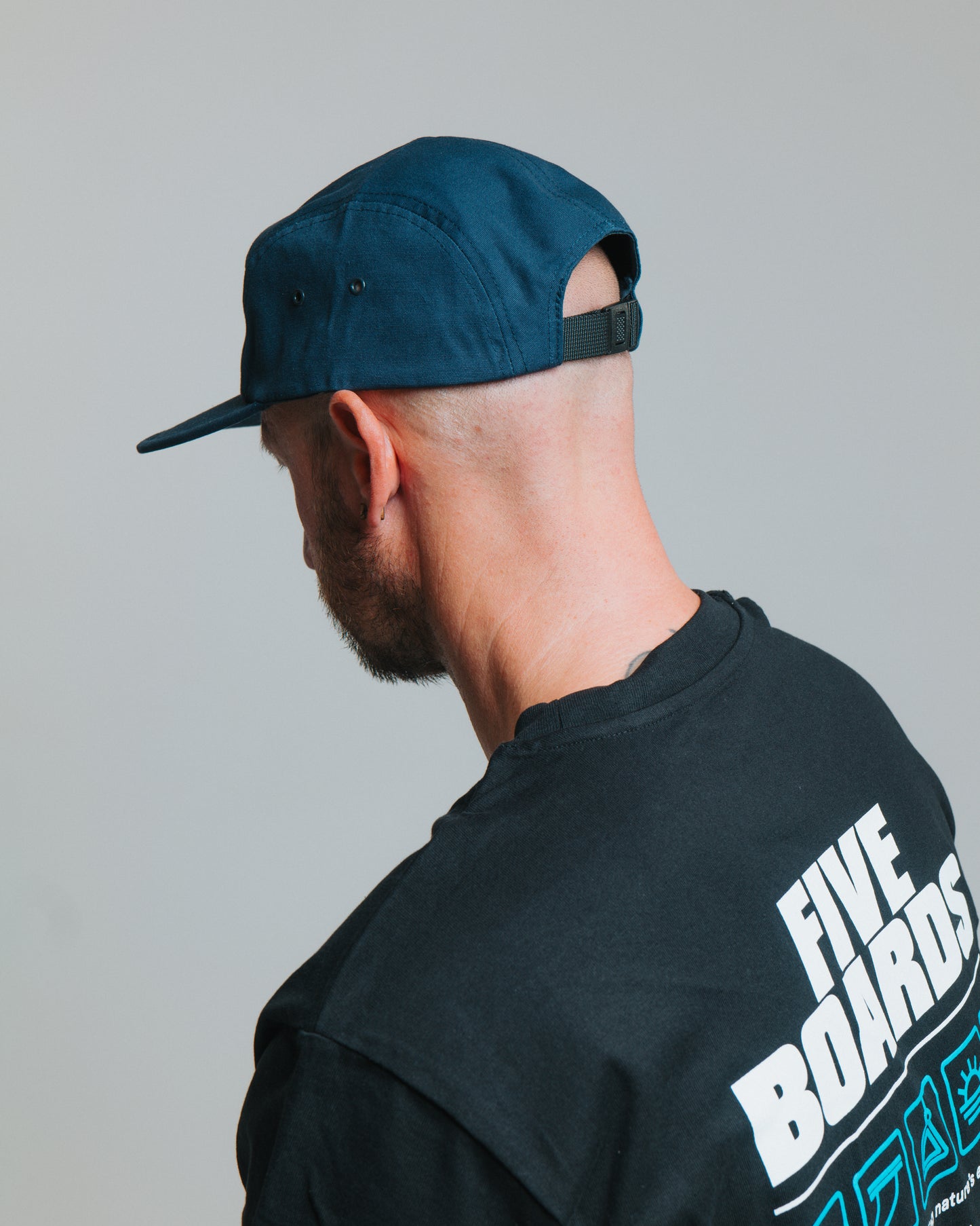 Fiveboards Basic 5 Panel Cap - navy