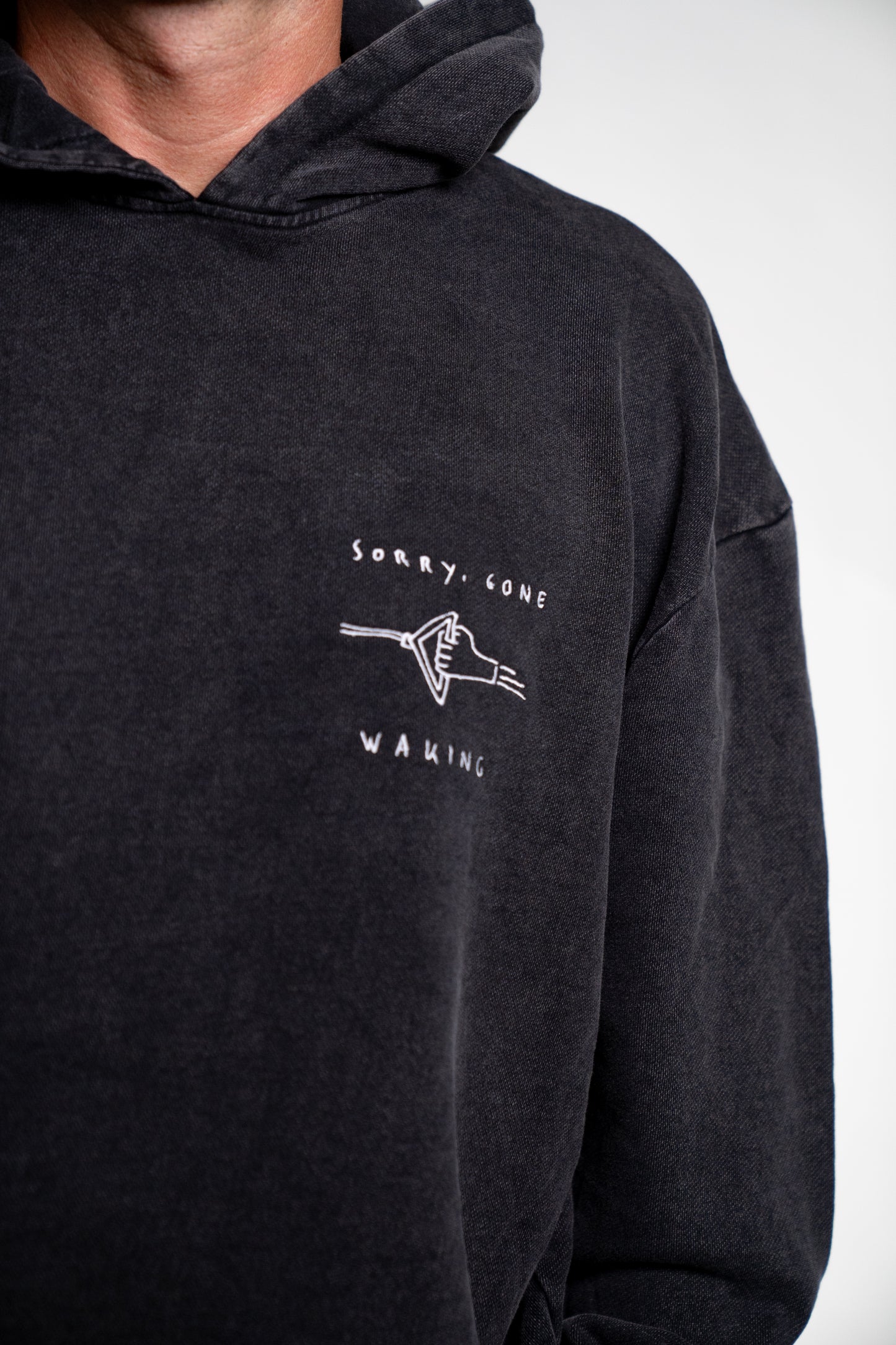 Fiveboards Gone Waking Hoody - dark grey