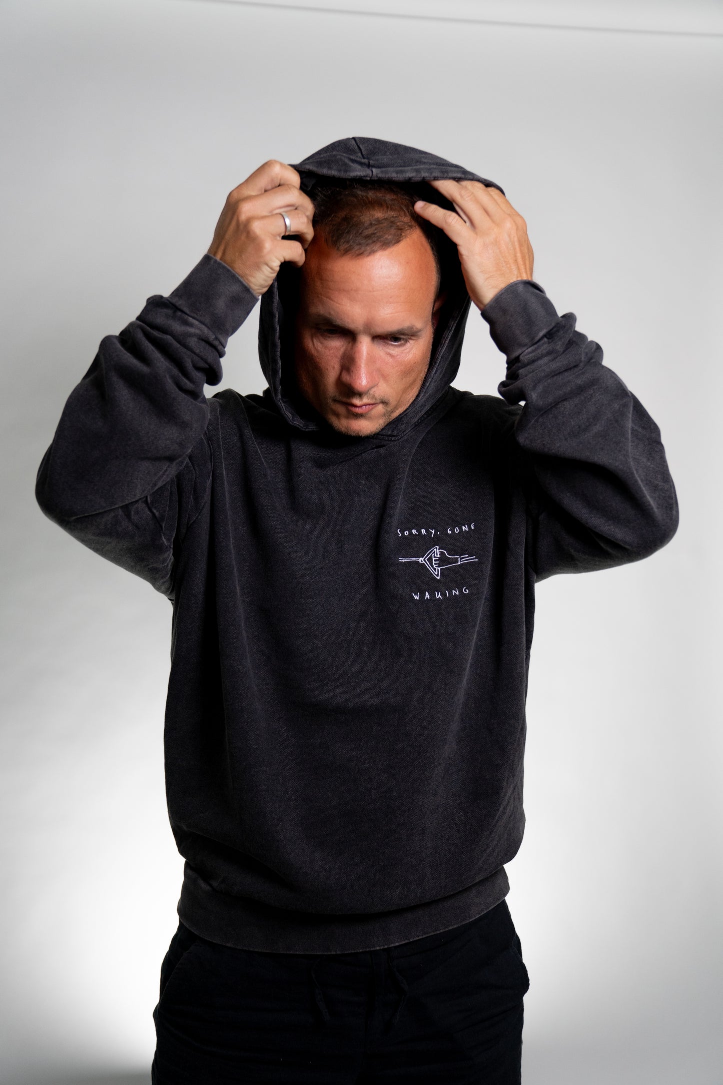 Fiveboards Gone Waking Hoody - dark grey