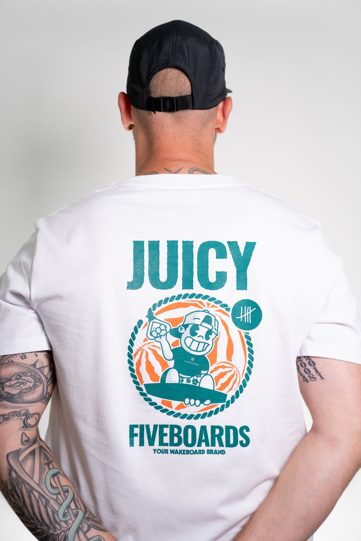 Fiveboards Juicy Wake Tee - white