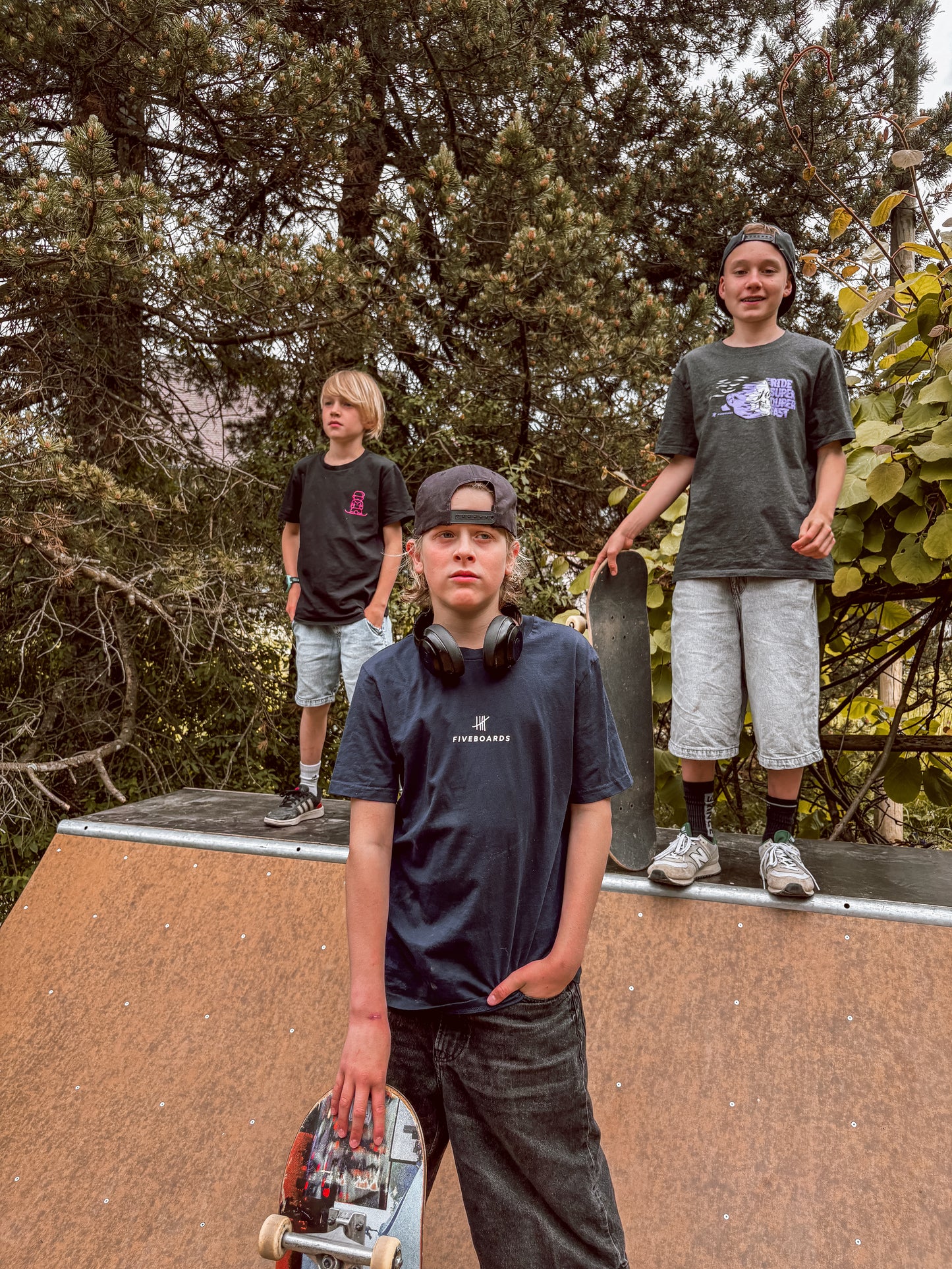 Fiveboards Bluebird Tee - navy