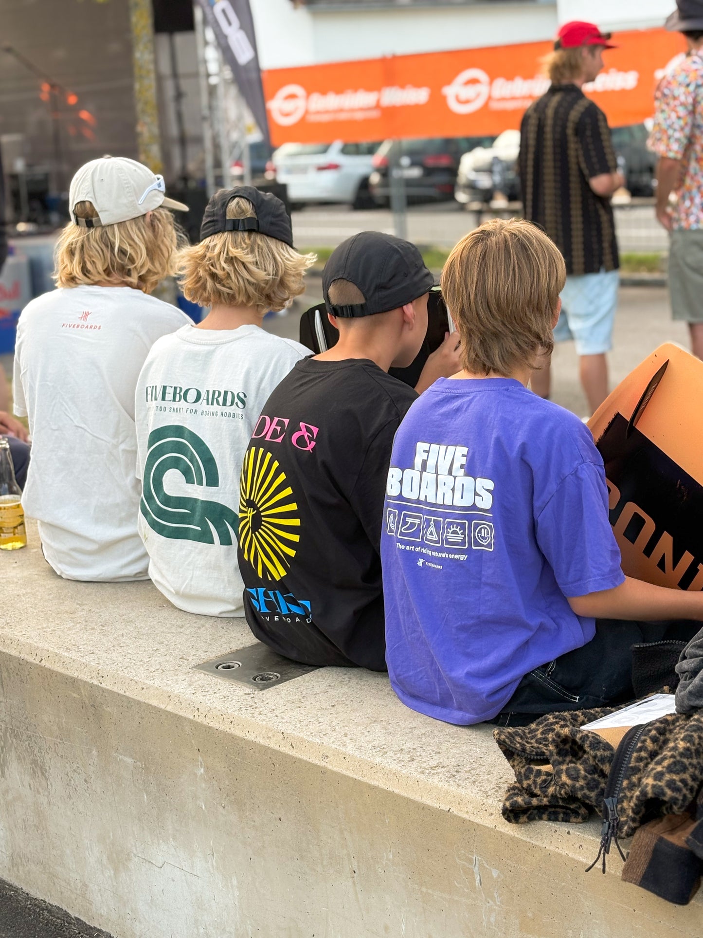 Fiveboards Ride & Shine Tee - black