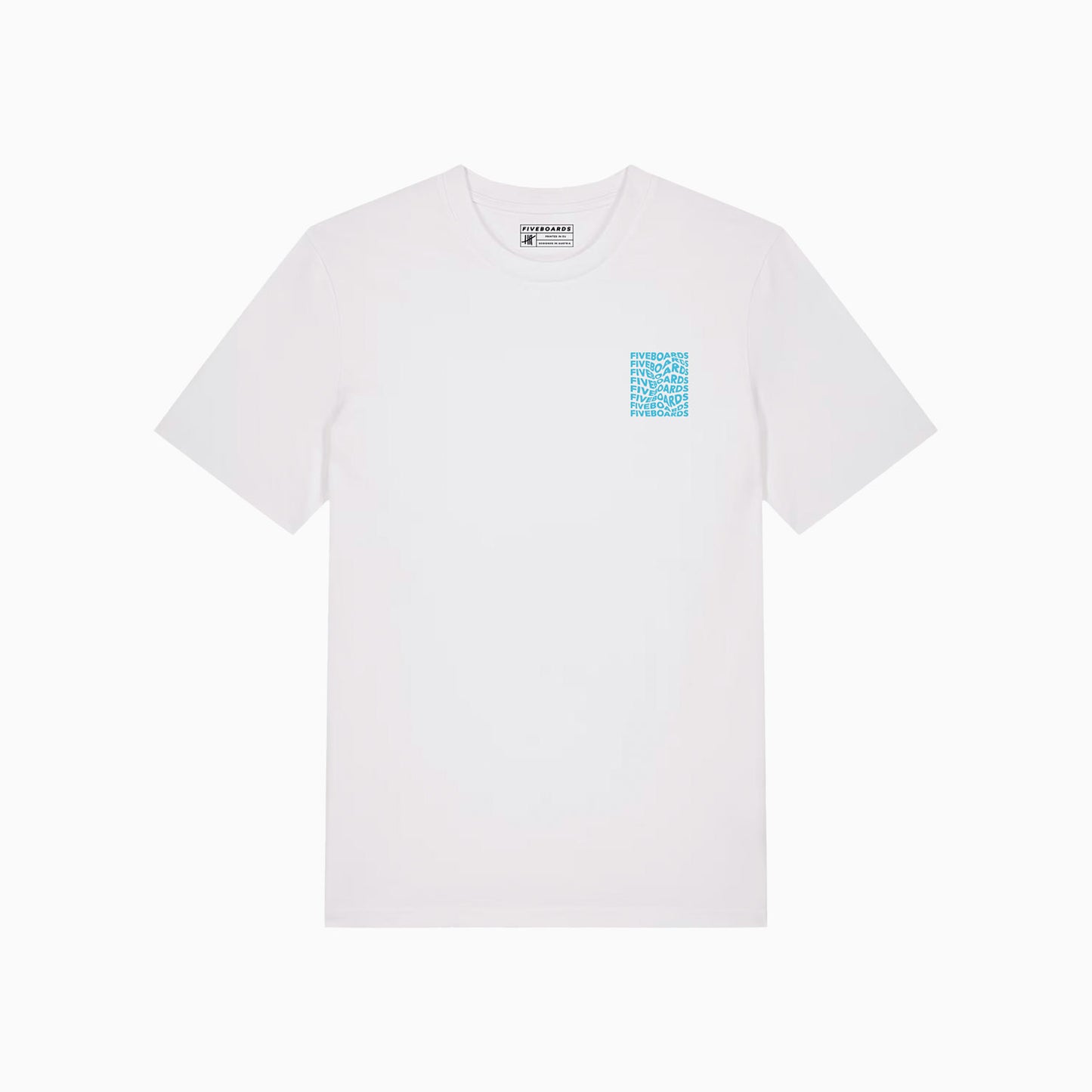 Fiveboards Man Aquarium Tee - white