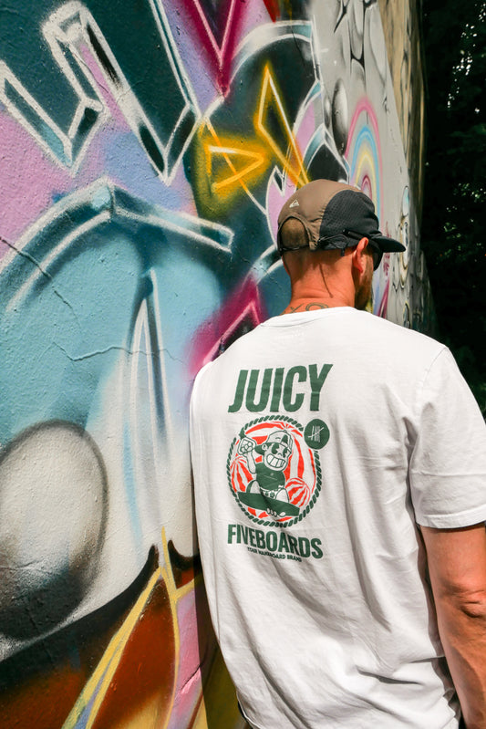 Fiveboards Juicy Wake Tee - white