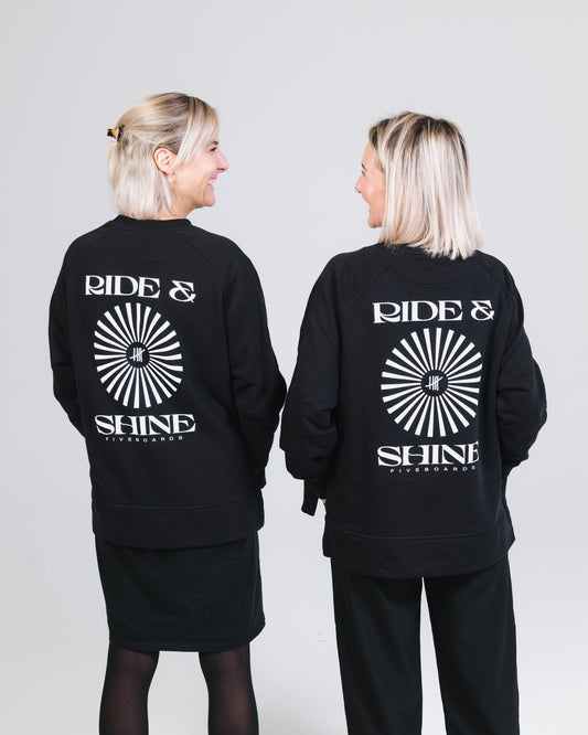 Fiveboards Women Crewneck Ride & Shine