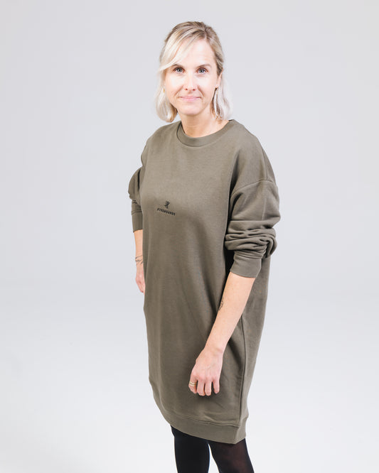 Fiveboards Basic Women Dress - khaki
