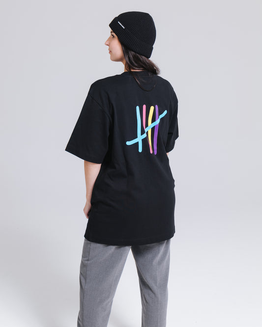 Fiveboards Bold Tee - black