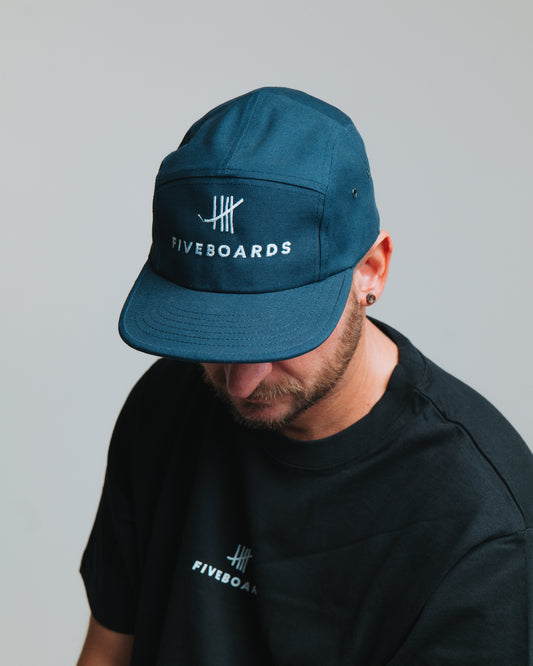 Fiveboards Basic 5 Panel Cap - navy