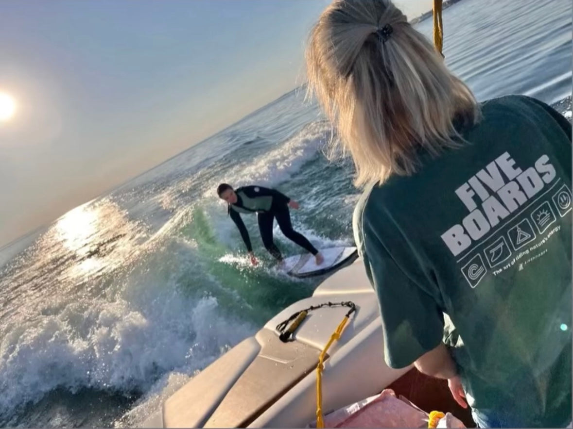 Fiveboards Women Tee Icons - green bay
