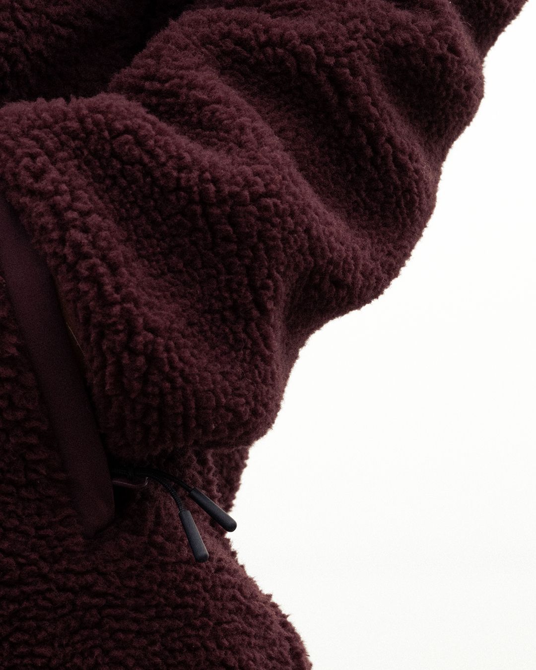 Fiveboards Sherpa Jacket - berry